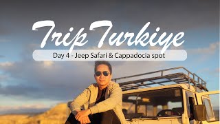 Trip Turki  Day 4 Jeep safari Goreme Devrent Pigeon valley Jewelry shop Carpet showroom [upl. by Nicolas]