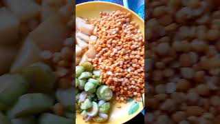 cholar dal die alu potol er sobji  testy testy plz like commet ampsubscribe my channel [upl. by Wanfried977]