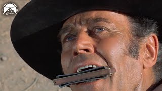 CLASSIC SCENE 🎬 Once Upon a Time in the West 1968  Harmonica Gets Revenge  Paramount Movies [upl. by Siver]