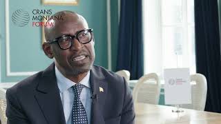 Interview Abdoulaye Diop Ministre des Affaires Etrangères Mali Crans Montana Forum Brussels 2024 [upl. by Georas]