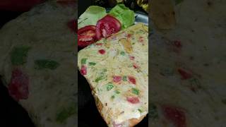 Cheesy Bread Omelette Sandwich tasty Breakfast Food Planet [upl. by Attena]