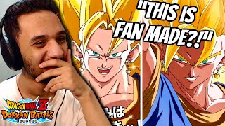 Reacting to The GREATEST Super Vegito Dokkan Fan Animation Ever Tonkey [upl. by Oedama]