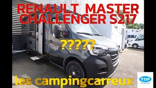 Présentation et promotion sur ce Challenger S217 sur une base de MASTER comment le trouvez vous [upl. by Nevins204]