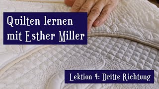 Mini quilt tutorial kostenloses Muster deutsch  Zen Chic [upl. by Sturges]