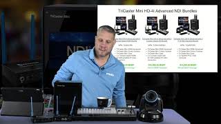 NewTek TriCaster Mini Advanced Edition Bundles Webinar [upl. by Tatman]