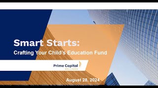 Smart Starts Crafting Your Child’s Education Fund – Navigating 529 Plans Coverdell and Roth IRA [upl. by Ayekat]