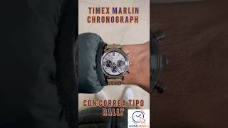 timex Marlin chronograph con Correa rally wristshot wristwatch wristcheck timexwatches [upl. by Ignacius]