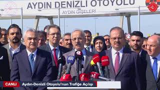 Canlı  AydınDenizli Otoyolu’nun Trafiğe Açılışı  Aydın [upl. by Rabkin]