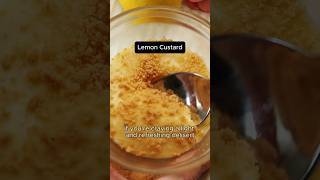 Quick amp Easy High Protein Lemon Custard easyrecipe desserts [upl. by Eciened]