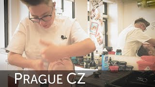 💈 Barberette Prague  No Blade Shaving amp Face Massage Experience [upl. by Selden313]