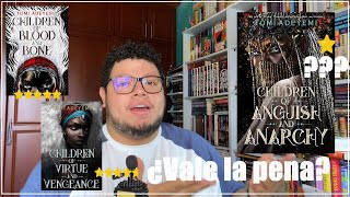 Leí la trilogía de Hijos de Sangre y Hueso Tomi Adeyemi para que tú no la leas ¿o sí [upl. by Nodnol]