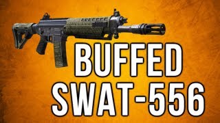 Black Ops 2 In Depth  Buffed Swat556 Assault Rifle Review [upl. by Imak]