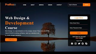 How To Create A Website using HTML amp CSS  StepbyStep Tutorial [upl. by Pet]