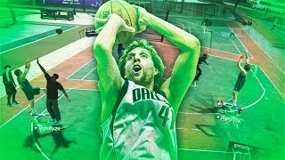 DIRK NOWITZKIS GLITCHY POST MOVES ARE UNGUARDABLE ALL NEW POST MOVES ANIMATIONS ON NBA 2K19 [upl. by Thurber]