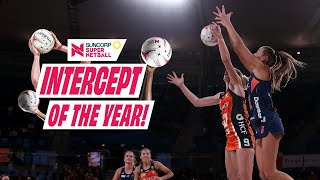 Top 8 Intercepts of 2022  Suncorp Super Netball [upl. by Aryt202]