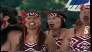 Ngati Porou Rangatahi Performance at Ngaruawahia 2000 [upl. by Lahcim736]