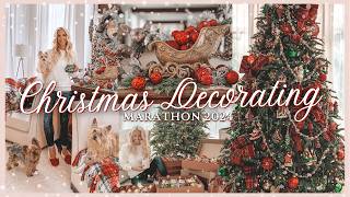 ULTIMATE CHRISTMAS DECORATE WITH ME  Christmas Decorating Ideas  Christmas Decor Ideas [upl. by Sandy]