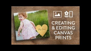 Creating a canvas print in Snapfish [upl. by Rainger377]