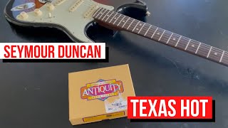 Seymour Duncan  Antiquity Texas Hot [upl. by Minerva]