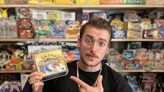 Let’s Talk  1st Edition Base Set Box Break By PokeRev … Absolutely Nuts [upl. by Gallard]