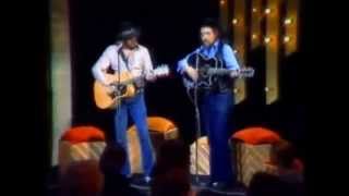 Waylon Jennings Hank Williams Jr The Conversation Live [upl. by Adyaj]