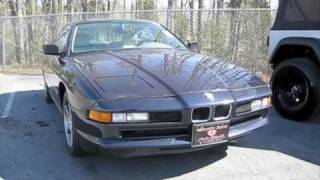 1995 BMW 840CI Start Up Exhaust and In Depth Tour [upl. by Narih]