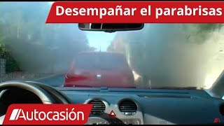 Cómo desempañar el parabrisas del coche [upl. by Irehs428]