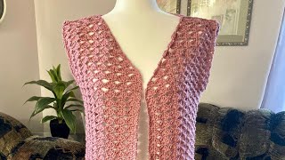 Chaleco a crochet paso a paso 🧶 [upl. by Zealand]