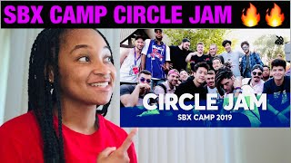 Sbx  camp circle jam  reaction [upl. by Yorick]