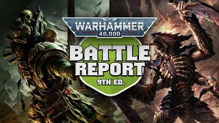 NEW Dark Angels vs Tyranids Warhammer 40k 9th Edition Battle Report Ep 77 [upl. by Ciardap]