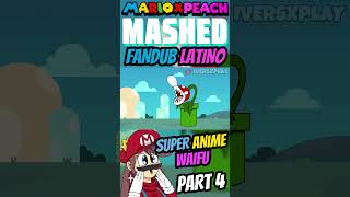 MARIO Y PEACH PERO SON ANIME WAIFU🍑 Pt4 fandub mario shorts [upl. by Alyssa]