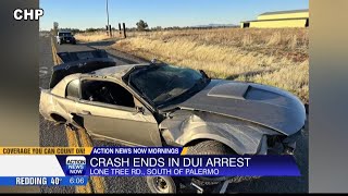 Man arrested taken to hospital with major injuries following Palermo crash [upl. by Oneil]