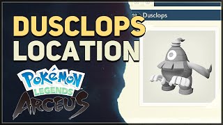 Dusclops Location Pokemon Legends Arceus [upl. by Mccafferty]