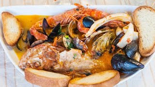 Seafood bouillabaisse soup [upl. by Neerac356]