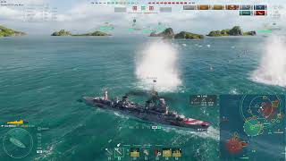 WoWS Attilio Regolo 265k dmgs 3267exp [upl. by Alyda22]