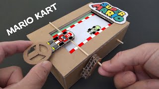 How To Make Super Mario Kart Cardboard Game｜DIY Car Racing Game from Cardboard [upl. by Learsiy753]