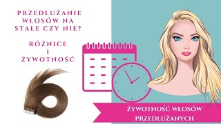 żywotność włosów przedłużanych 💚 ile można je nosić 💚 jakie to włosy 💚 struktura włosów 💚invisible [upl. by Eibba]