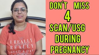 Dont miss these 4 USG During Pregnancy🤰🤰4 Important USG During Pregnancy🤰🤰 [upl. by Redep486]