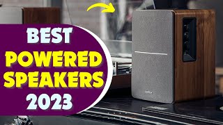 Best Powered Speakers Of 2023 [upl. by Esyli]