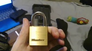 Picking Master Lock 575 [upl. by Frechette445]