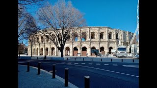 Arena of Nimes Roman Amphitheatre in France [upl. by Teodoro90]