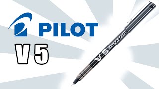 PILOT V5 EL Roller más icónico Reseña Análisis e Historia [upl. by Aihset]