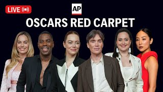 Oscars 2024 Watch as stars arrive on the red carpet [upl. by Drusilla]