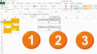 How to Count Blank Cells in a Range [upl. by Nothgierc529]