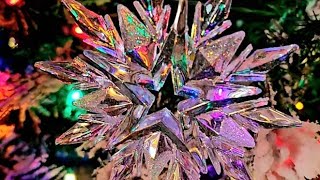 SPARKLE  Quick and GORGEOUS Snowflake Ornament [upl. by Minnaminnie681]