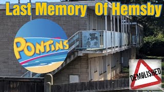 PONTINS HEMSBY LAST EVER VIDEO  DEMOLISHED [upl. by Stinson]