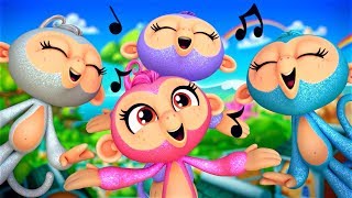 Fingerlings Tales  Happy Singing in Melody Village  Kids Cartoons [upl. by Joli397]