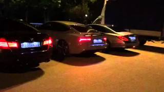 BMW 550i vs Audi rs7 vs mb cls500 [upl. by Kenric]