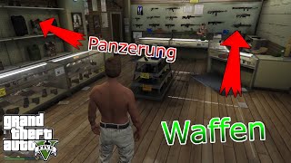 GTA 5 Waffenladen  Ammunation ERKLÄRUNG So kauft ihr Waffen Panzerung etc [upl. by Arley567]