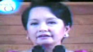 President Gloria Macapagal Arroyos State of the Nation Address 2008 [upl. by Etnaik]